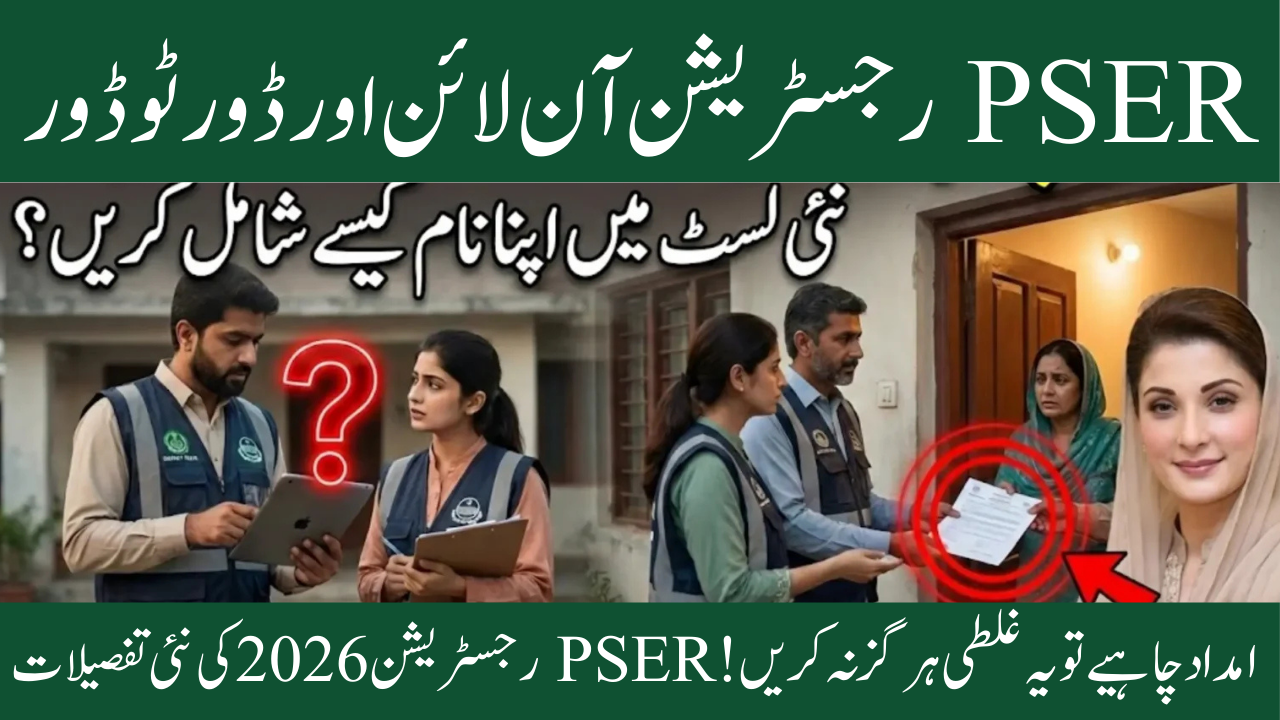 PSER Registration Online and Door-to-Door